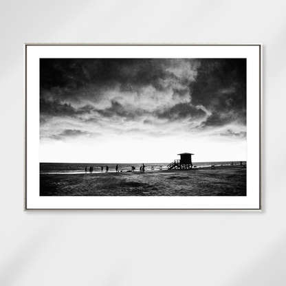 Storm Chasing - Black & White