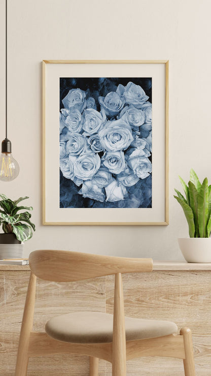 Blue Rose Bouquet