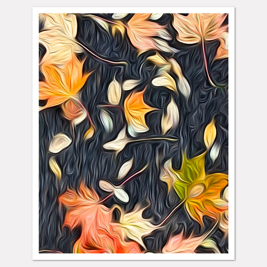 Fallen Leaves - Yellow
